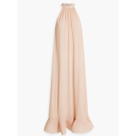 Simkhai Rita plissé-chiffon maxi dress - Picture 1 of 4